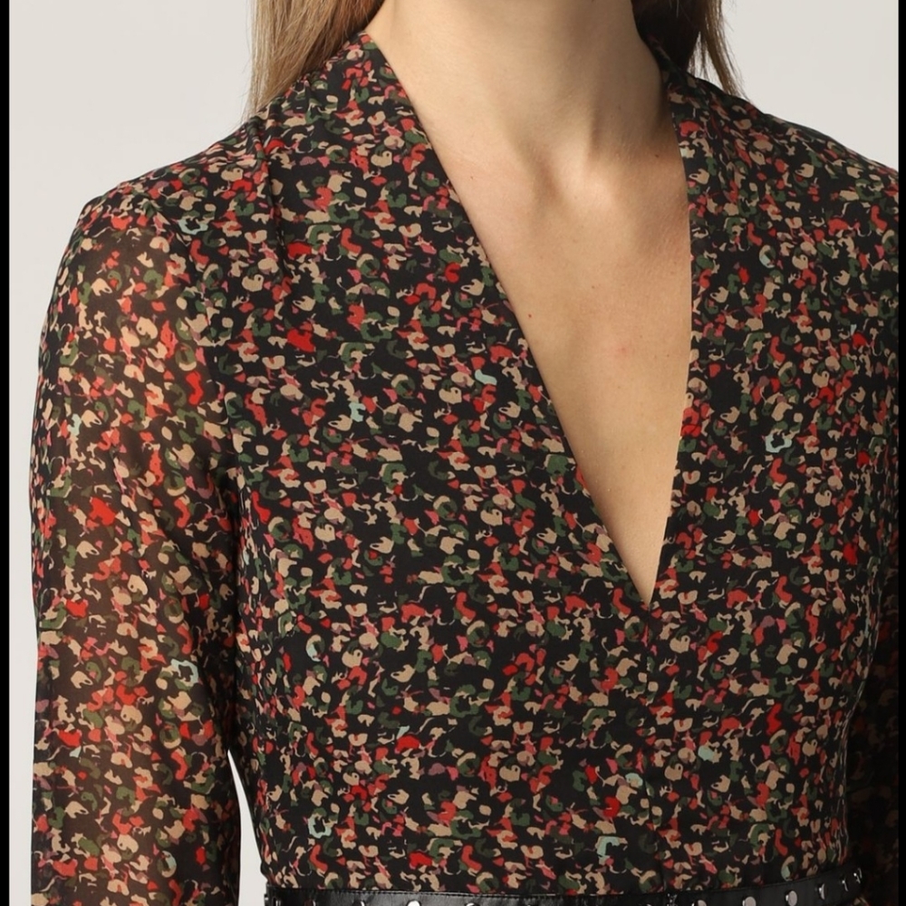 Patrizia Pepe floral dress with belt - Picture 8 of 8